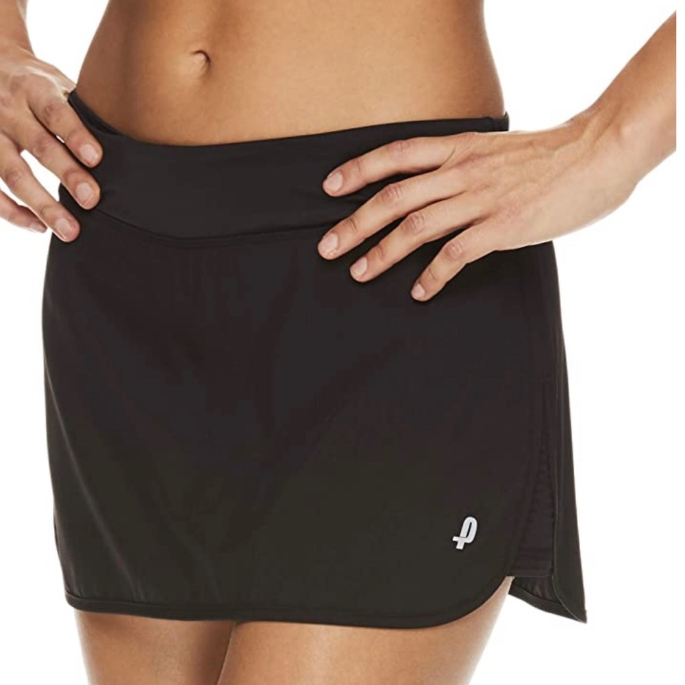 Penn Spike Athletic Mini Skirt Tennis Golf L BLK
